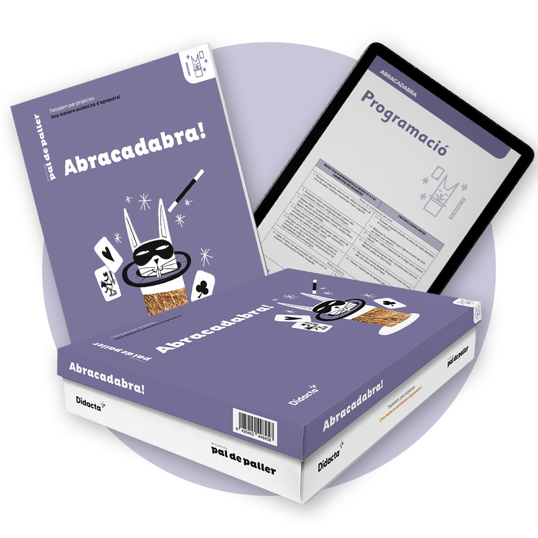 Pack projecte Abracadabra! Quadern de treball + Capsa d’aprenentatge + Recursos digitals. Primer cicle. Educació Primària